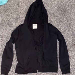 hollister full zip hoodie